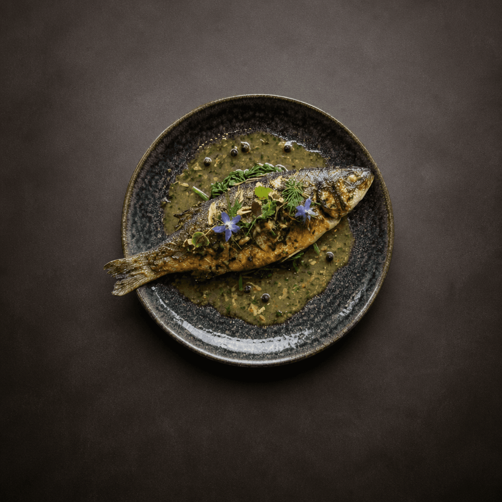 Poisson braisé